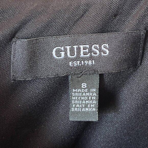 Guess Black Lace Midi Dress - Picture 6 of 10